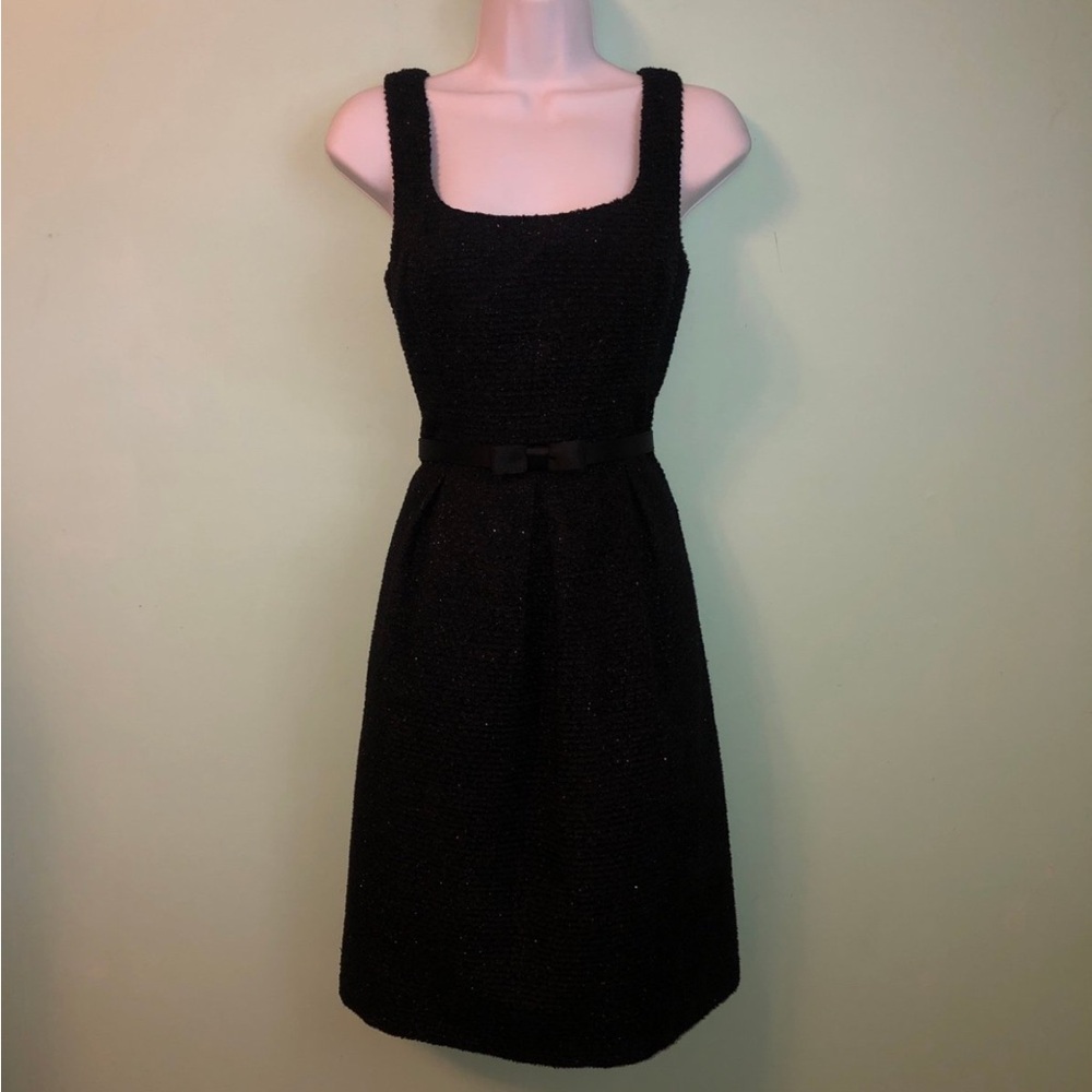Evan Picone Black Sparkle Party Dress size 4